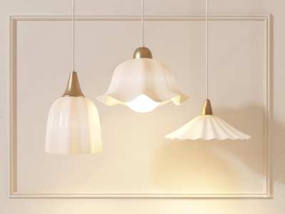 现代吊灯3D模型下载